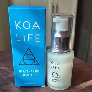 KOA Life Niacinamide Booster Serum - Blue and Silver Packaging